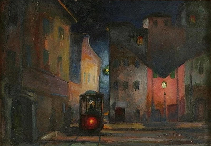 Tram di notte